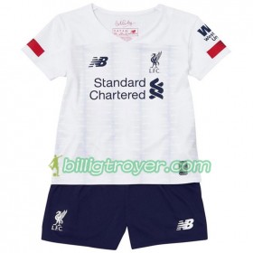 Billige Fotballdrakter Liverpool Barn Bortedraktsett 2019/20 Kortermet